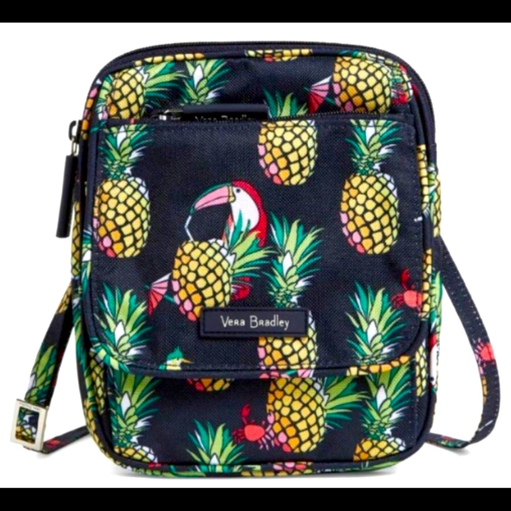 Vera Bradley “Toucan Party” Mini Hipster Crossbody
